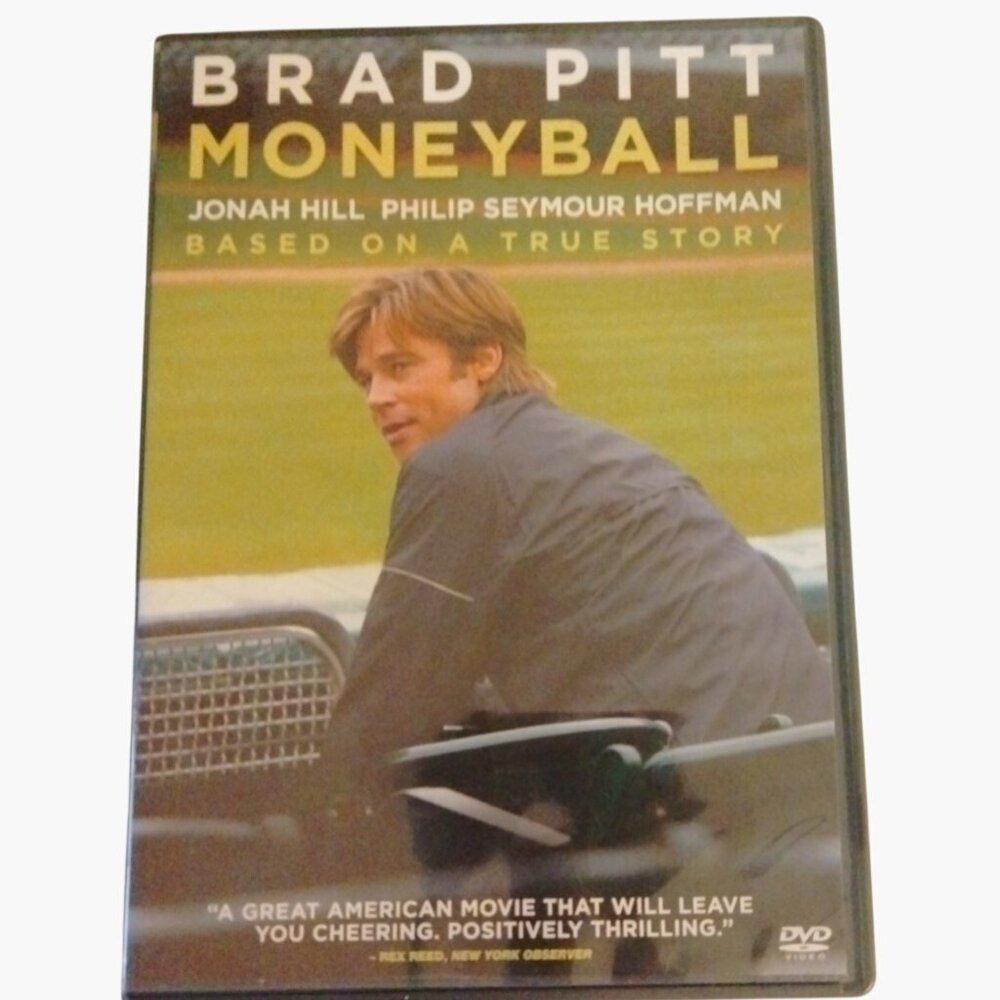 Moneyball DVD Brad Pitt Jonah Hill PG13 Sony Movie 2011
